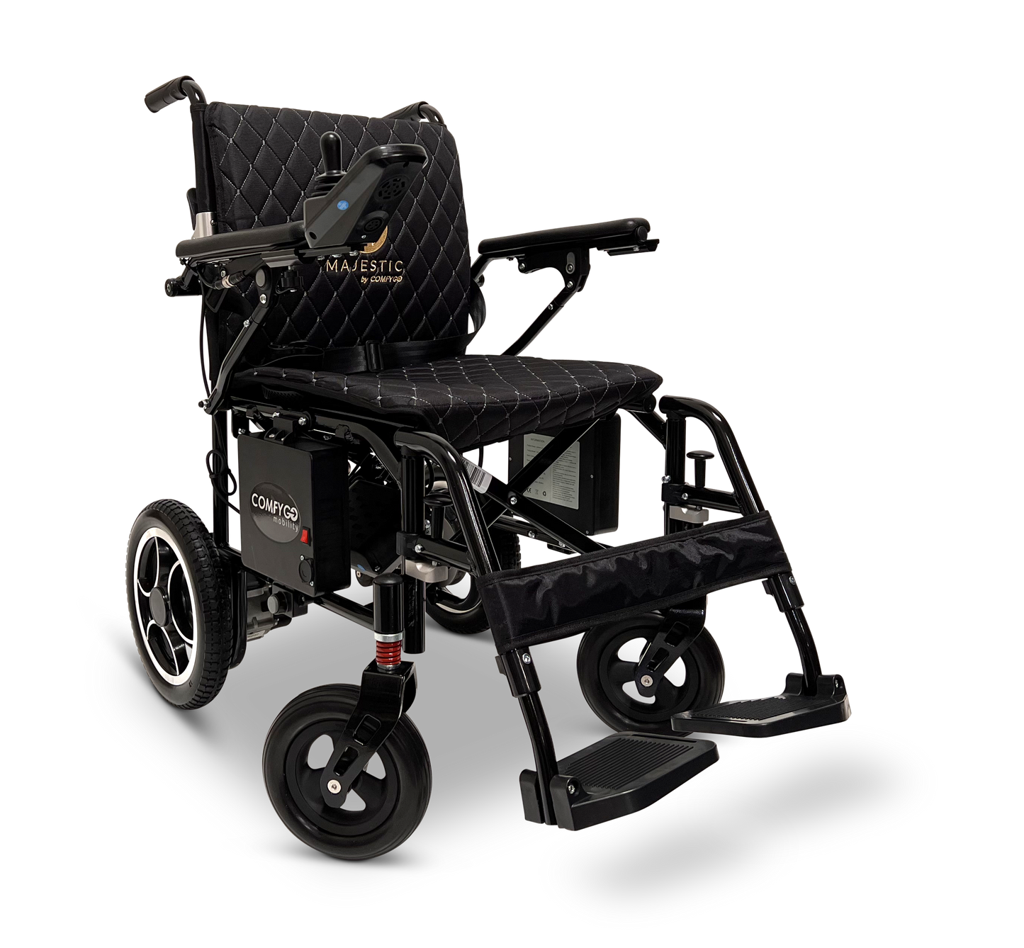 X-7 ComfyGO Lightweight Foldable Electric Wheelchair For Travel
