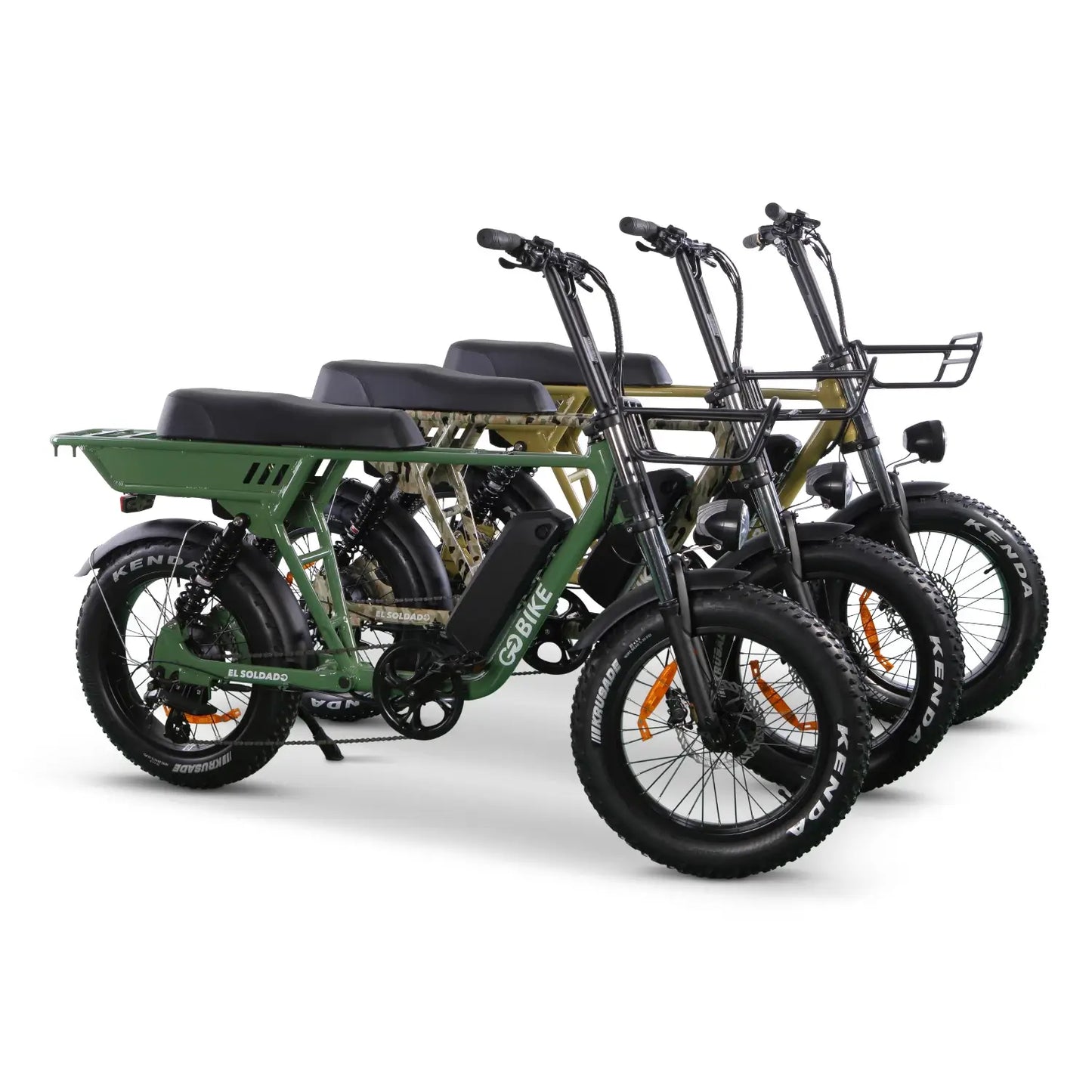 SOLDADO Lightweight 750W Dual-Passenger Electric Bike