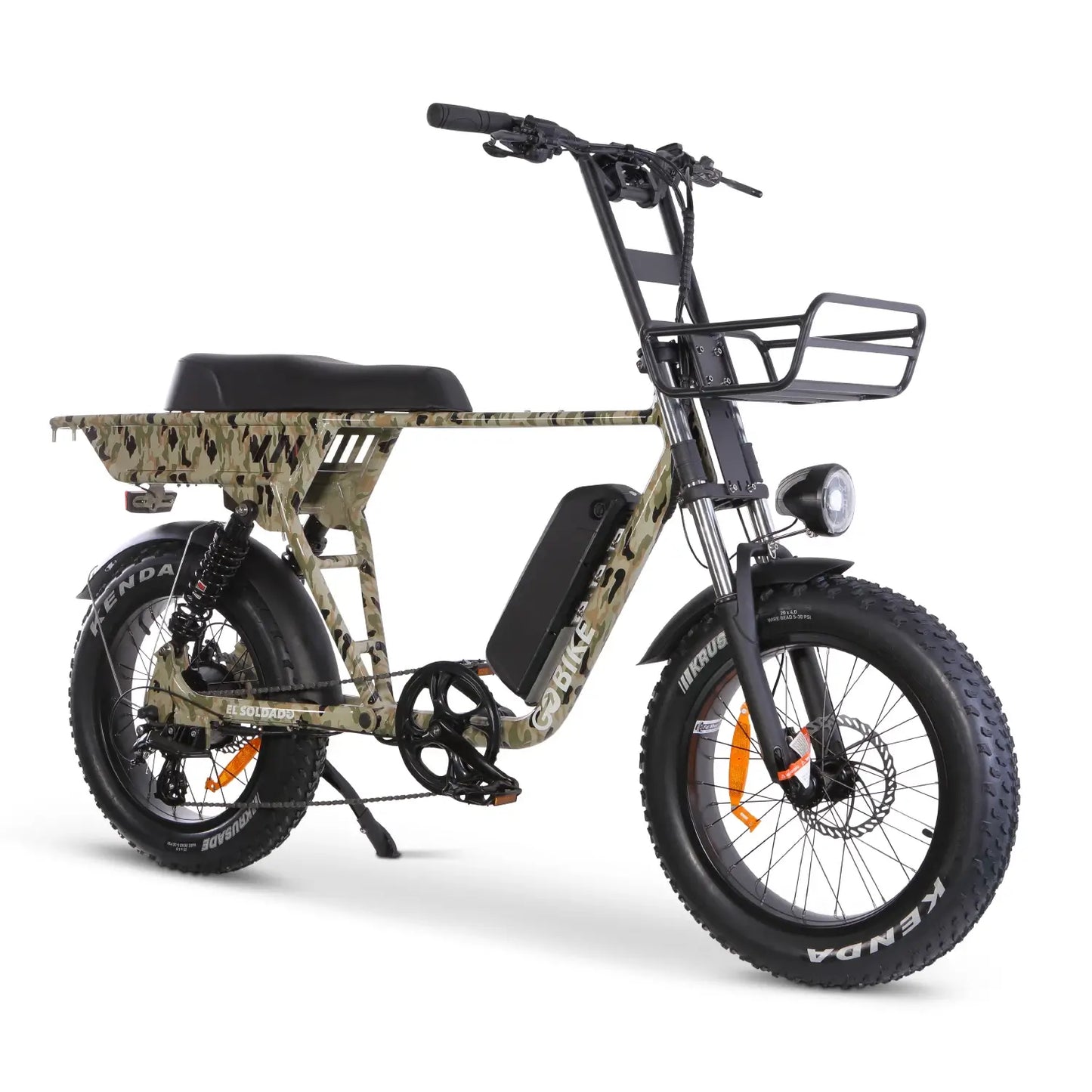 SOLDADO Lightweight 750W Dual-Passenger Electric Bike