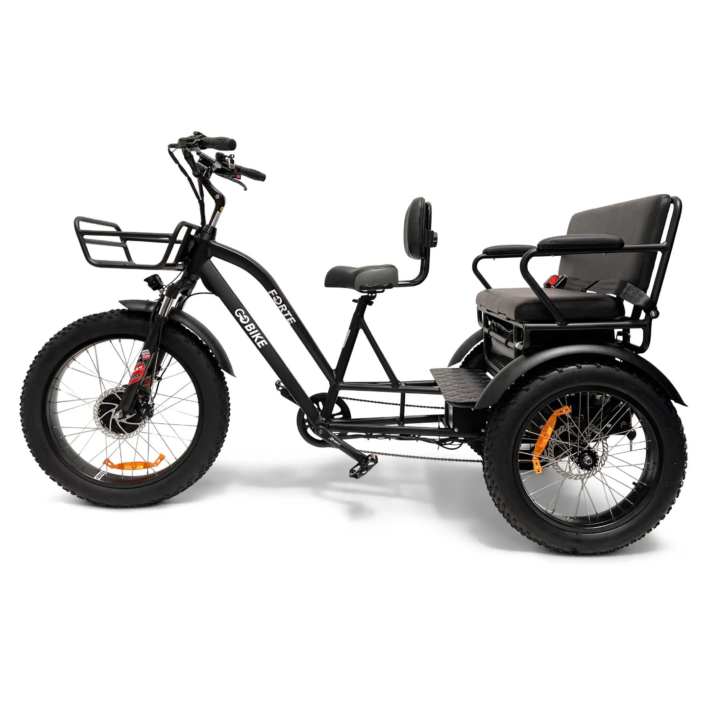 FORTE Electric Tricycle With Rear Seat