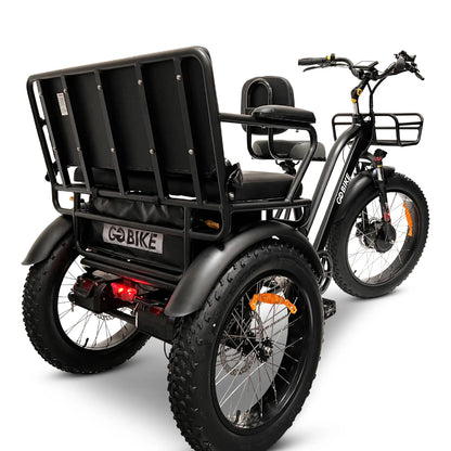 FORTE Electric Tricycle With Rear Seat