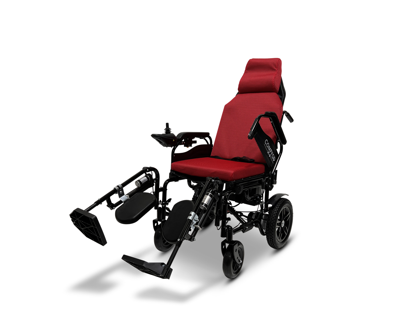 X-9 Remote Controlled Electric Wheelchair, Automatic Reclining Backrest & Lifting Leg Rests