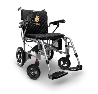 X-7 ComfyGO Lightweight Foldable Electric Wheelchair For Travel